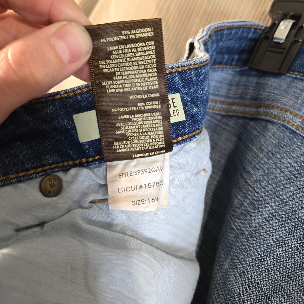 Kut from the Kloth 16W Blue Denim Capri Pants [0432] - Picture 7 of 8